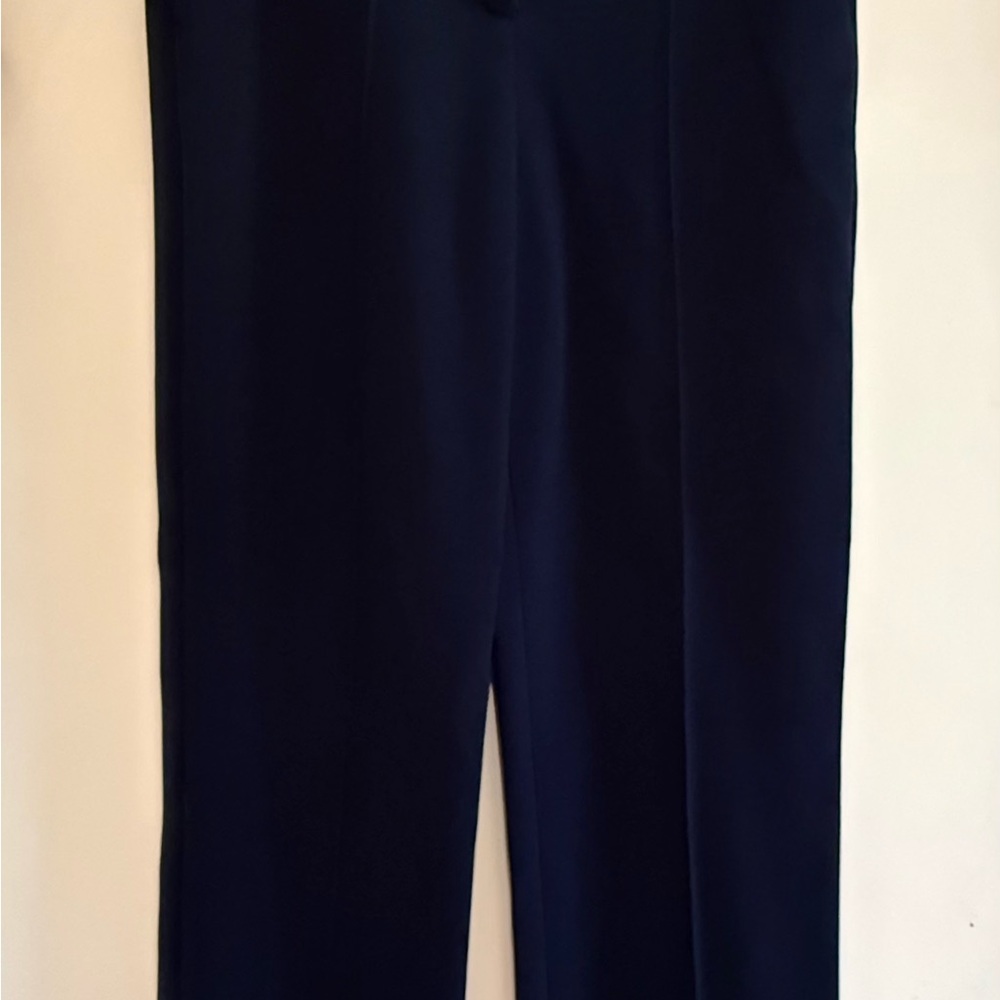 Theory Dark Blue Straight Leg Pants
